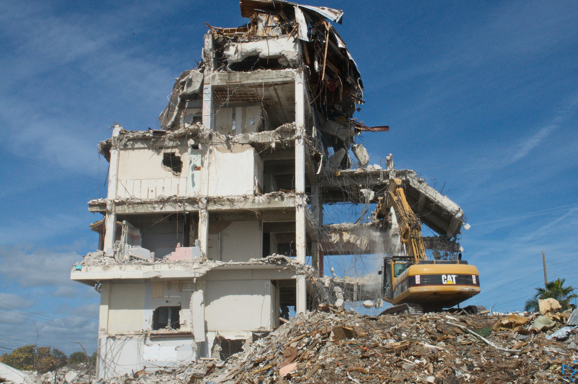 démolition de batiment