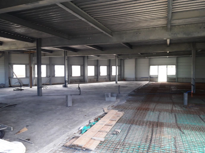 construction d'un bâtiment commercial