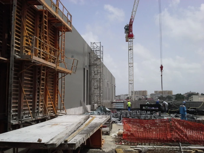 Chantier TC &amp; RG en Guadeloupe